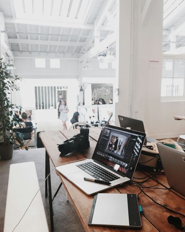 Vu du bureau menuiserie BNE